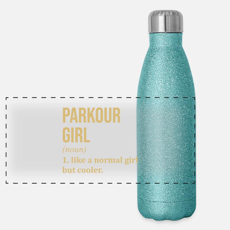 Panorama Glitzer Isolierflasche 500 ml