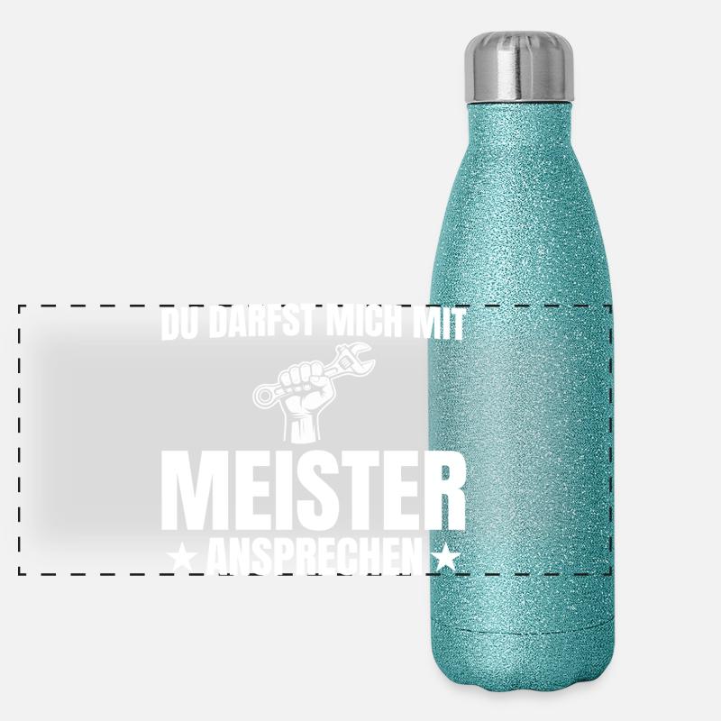 L’examen de maître artisan a réussi le grade de Technicien en mécatronique automobile Master Gourde isotherme panoramique pailletée 500 ml