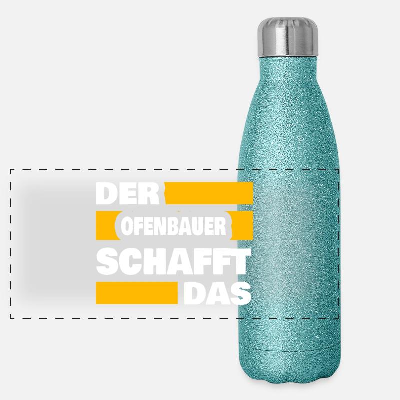 Ofenbauer Panorama Glitzer Isolierflasche 500 ml