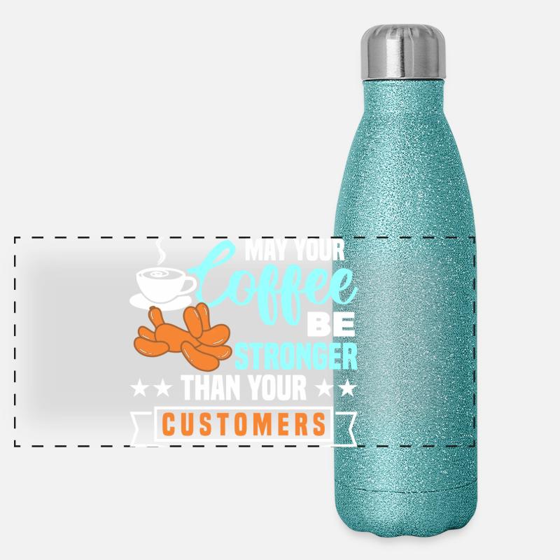 Balloon Twisting Design Panoramic Glitter Thermal Bottle 500 ml