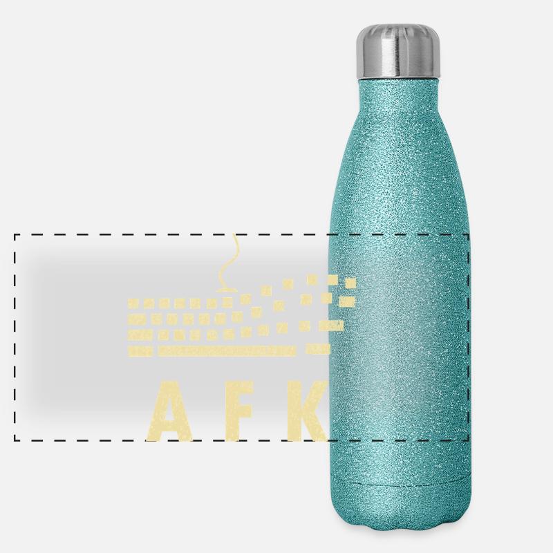 AFK - Game on Hold Panoramic Glitter Thermal Bottle 500 ml