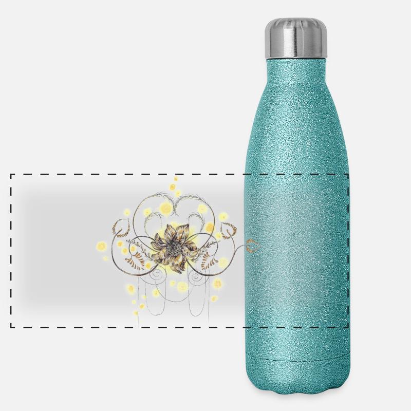 05. Lichtseele Panorama Glitzer Isolierflasche 500 ml