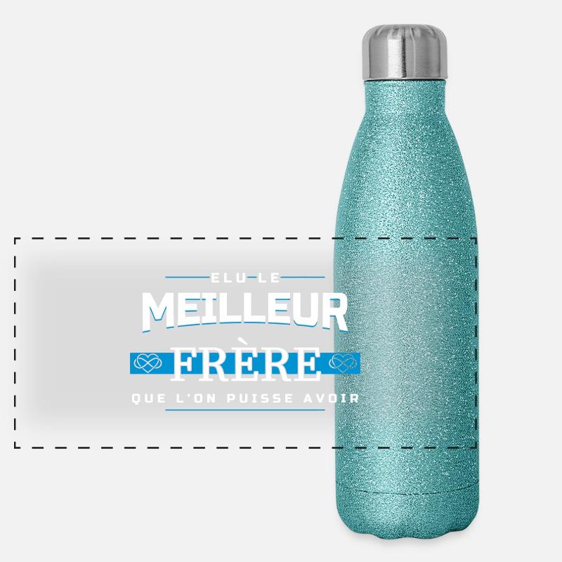 meilleur frere Gourde isotherme panoramique pailletée 500 ml