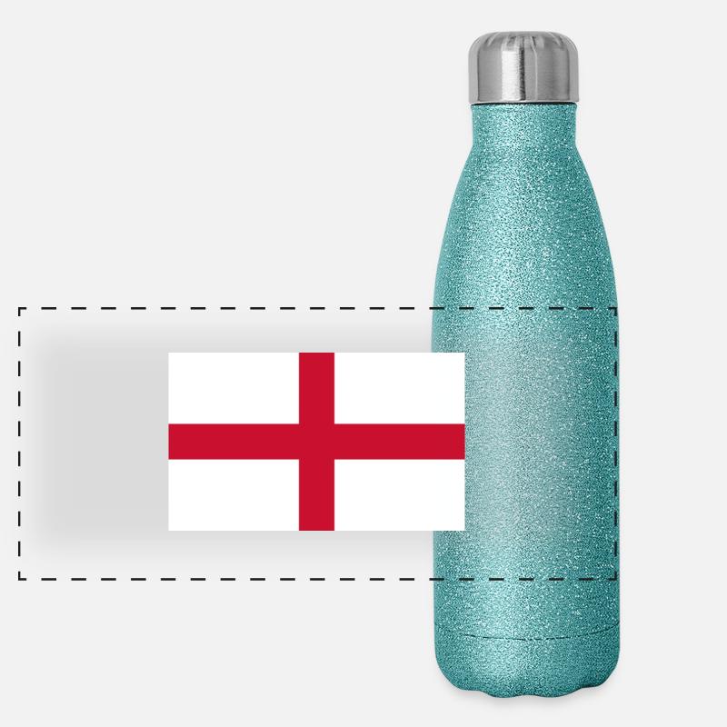 Angleterre Gourde isotherme panoramique pailletée 500 ml