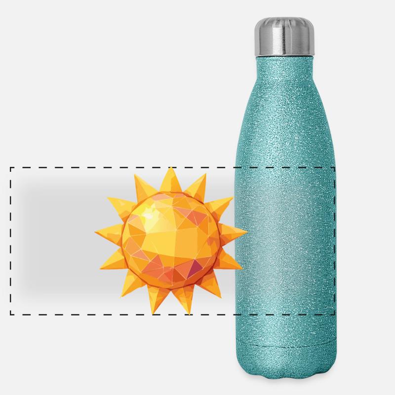 Panorama Glitzer Isolierflasche 500 ml