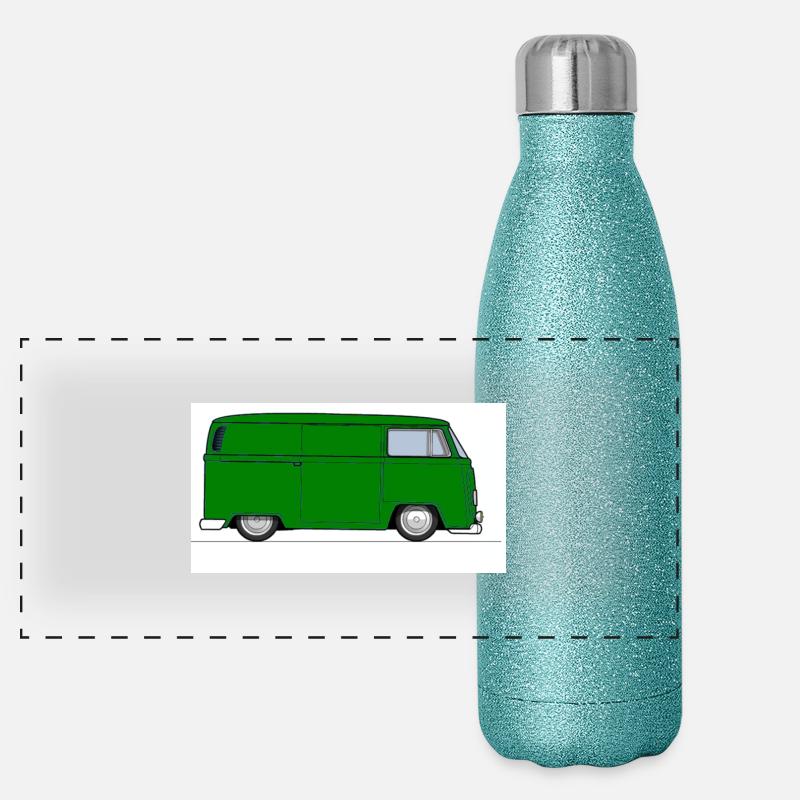 Combi Gourde isotherme panoramique pailletée 500 ml