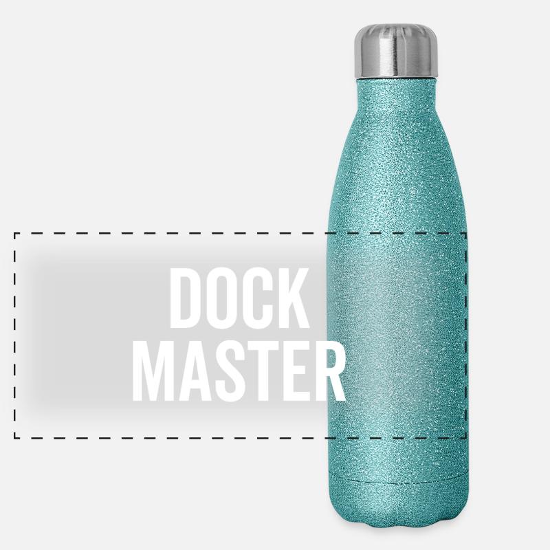 Dock-Meister Panorama Glitzer Isolierflasche 500 ml