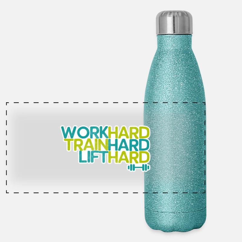 disant: remise en forme Gourde isotherme panoramique pailletée 500 ml