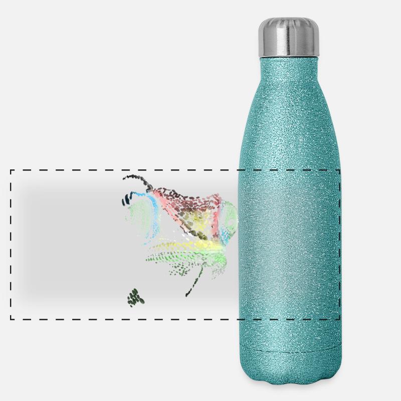 chameleon Panoramic Glitter Thermal Bottle 500 ml