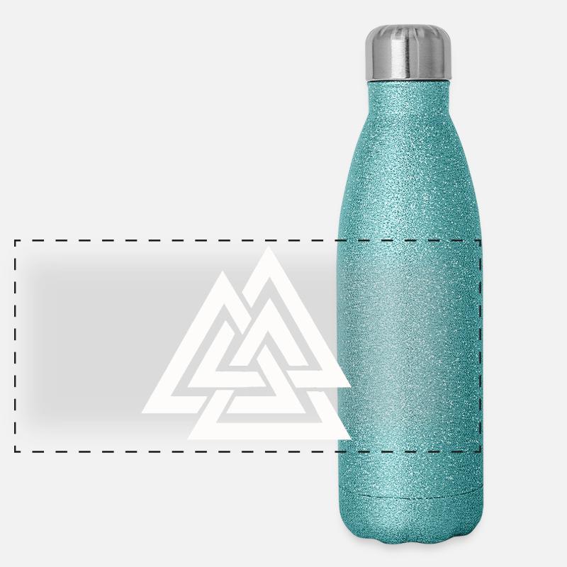 Valknut Viking Gourde isotherme panoramique pailletée 500 ml