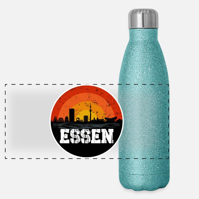 Alimentation Skyline Gourde isotherme panoramique pailletée 500 ml