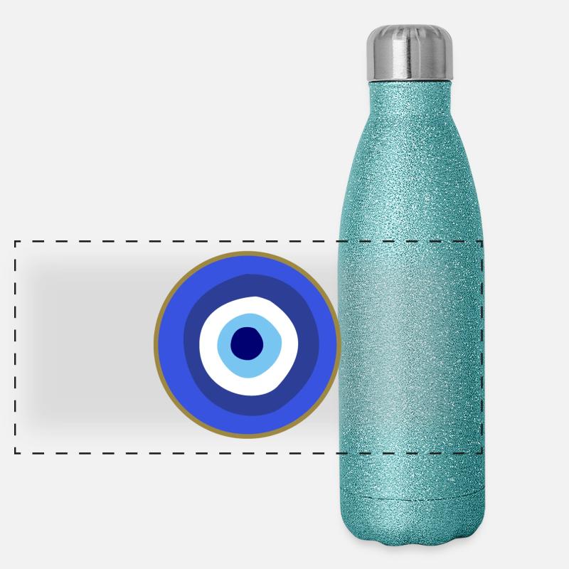 Evil Eye Panoramic Glitter Thermal Bottle 500 ml