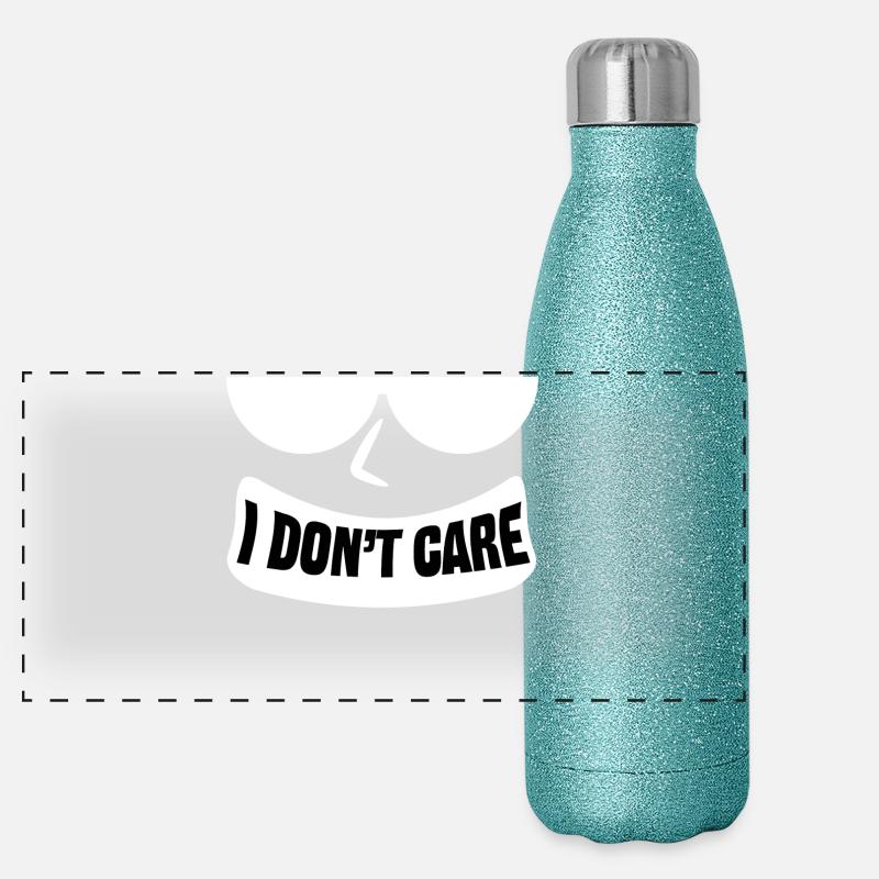 Peu importe, je me fiche de l’affirmation Gourde isotherme panoramique pailletée 500 ml