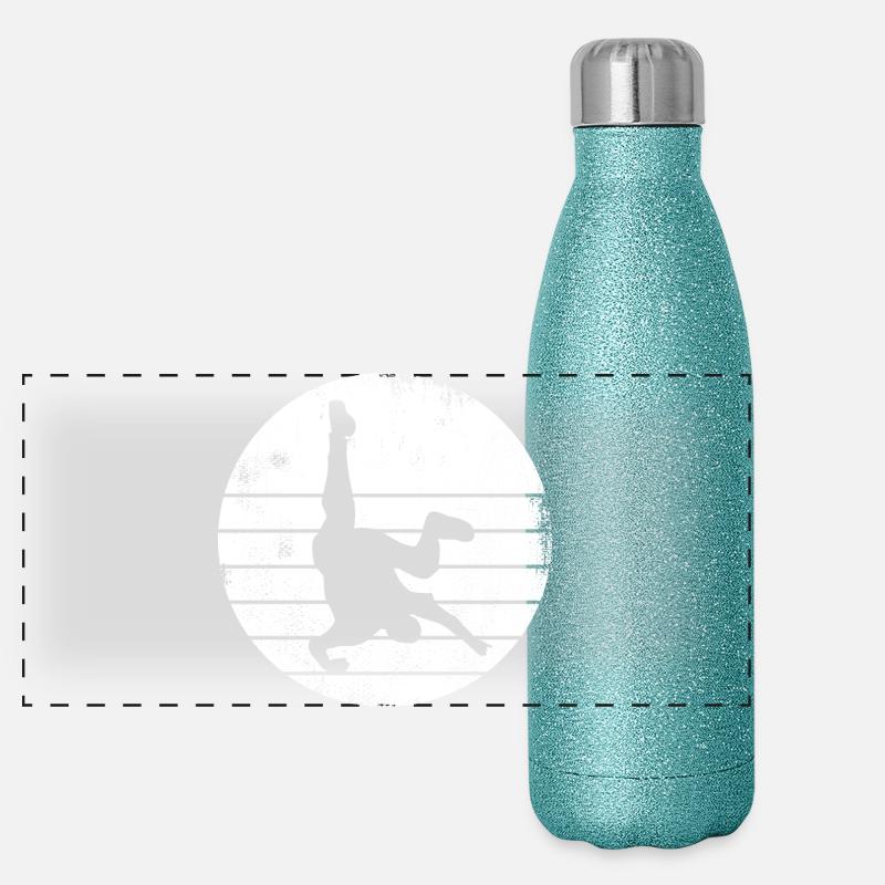 Croquis de Breakdancer Gourde isotherme panoramique pailletée 500 ml