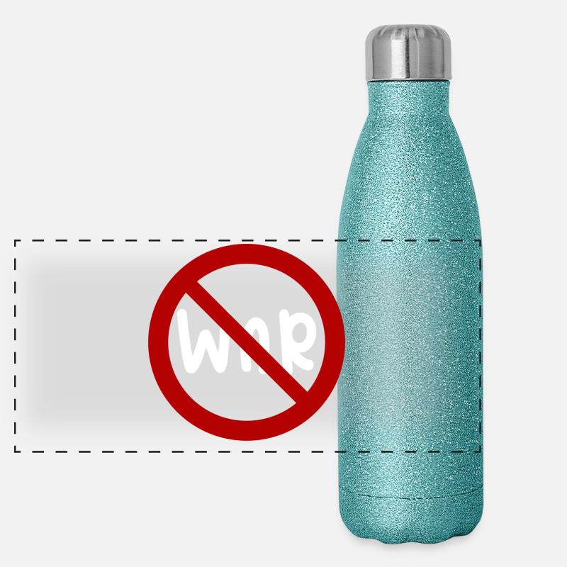War Peace Panoramic Glitter Thermal Bottle 500 ml