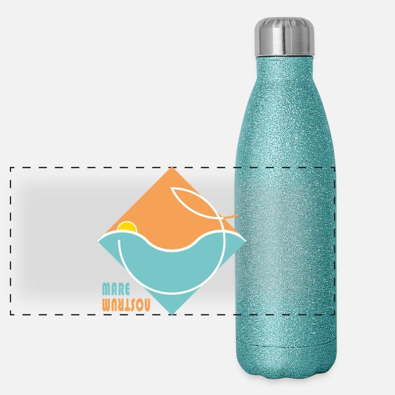 MARE NOSTRUM Gourde isotherme panoramique pailletée 500 ml