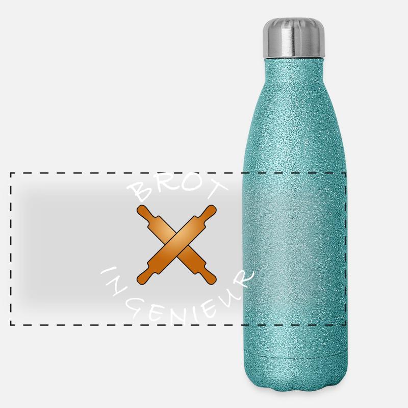 Déclaration de BROTINGENIEUR Bäcker Gourde isotherme panoramique pailletée 500 ml