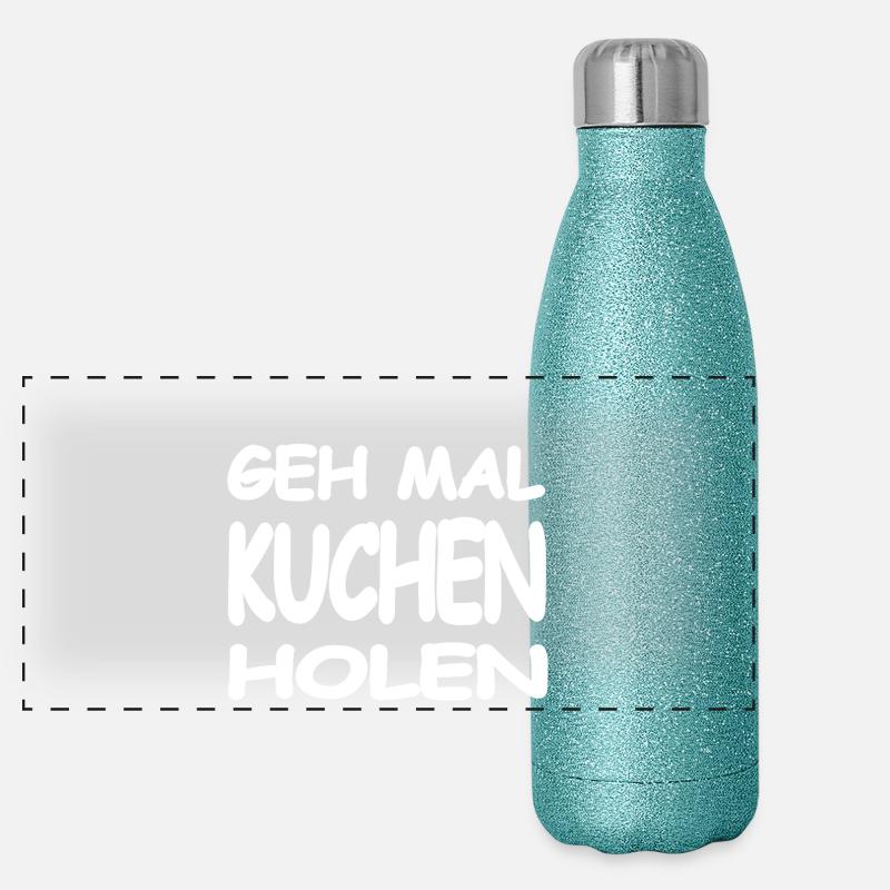 Gâteau Gourde isotherme panoramique pailletée 500 ml