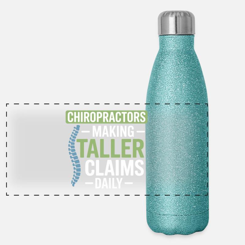 Licensed DC Clinical Posture Alignment Expert  Panoramic Glitter Thermal Bottle 500 ml