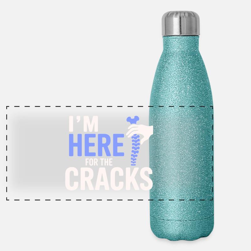 Licensed DC Clinical Specialist Adjustment Gear  Panoramic Glitter Thermal Bottle 500 ml
