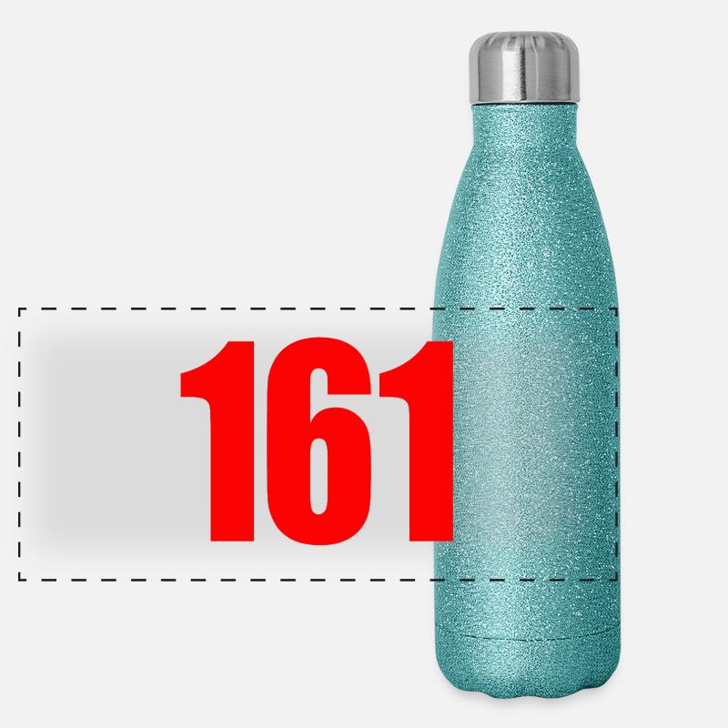 161 – Antifa Code Statement Panorama Glitzer Isolierflasche 500 ml