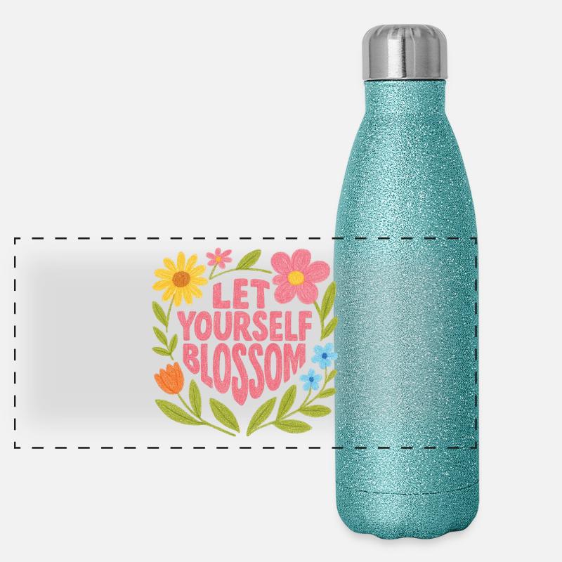 Panorama Glitzer Isolierflasche 500 ml