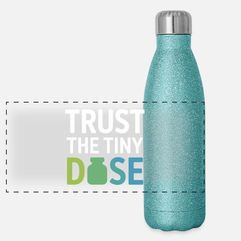 Équipement professionnel Homeopathy Trust The Tiny Dose Gourde isotherme panoramique pailletée 500 ml