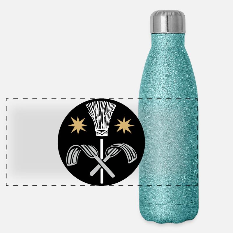51166_Schornsteinfeger, chimney sweep Panoramic Glitter Thermal Bottle 500 ml