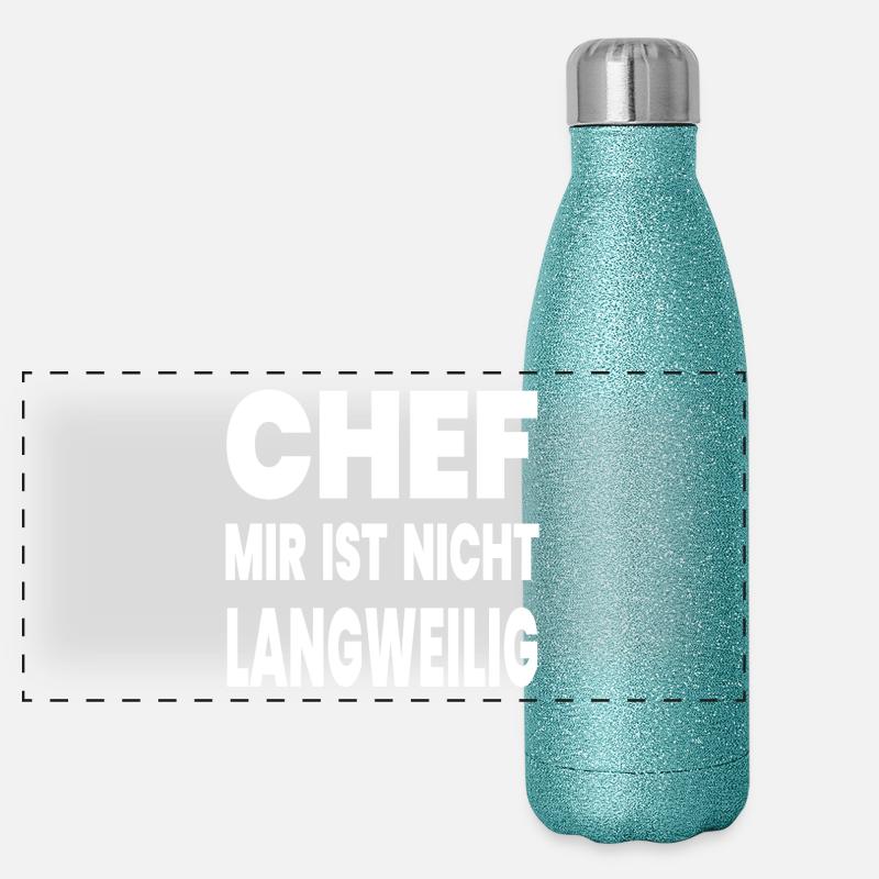 Chef Panorama Glitzer Isolierflasche 500 ml