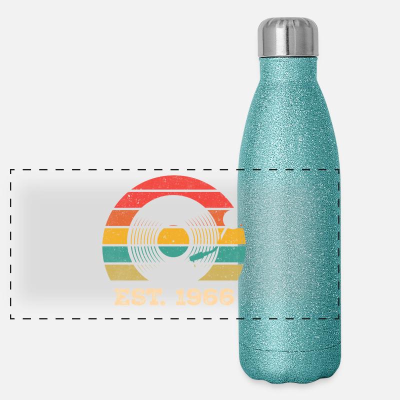 1966 vintage Panoramic Glitter Thermal Bottle 500 ml