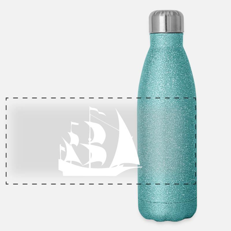 Voile Gourde isotherme panoramique pailletée 500 ml