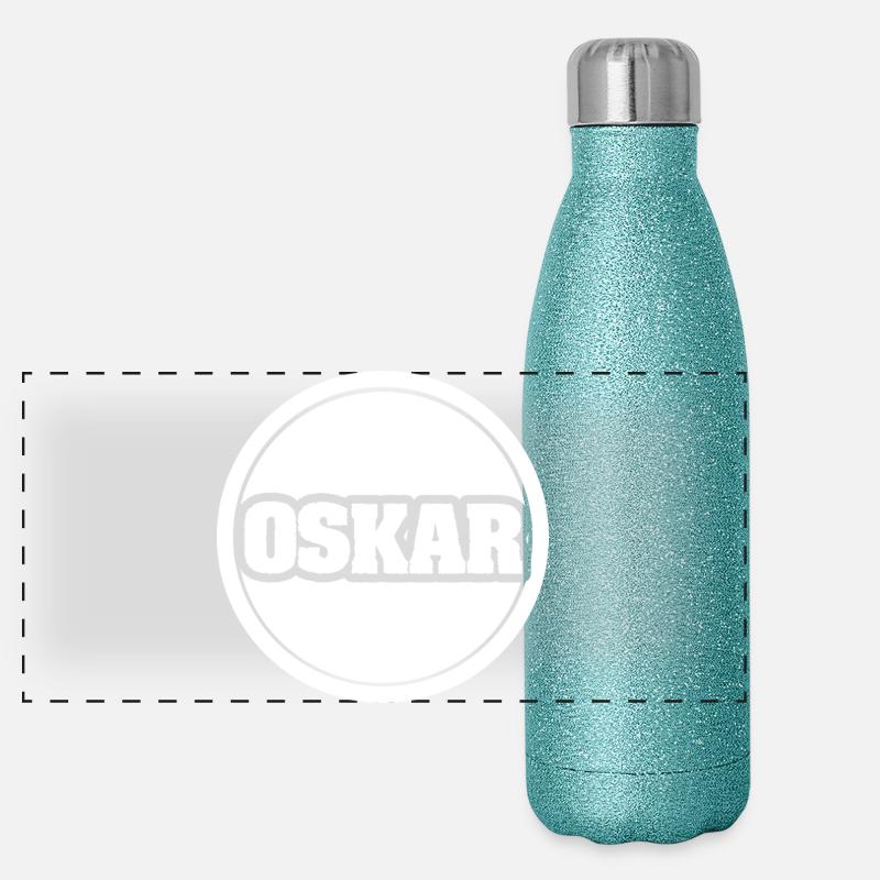 Oskar en tant que légende Gourde isotherme panoramique pailletée 500 ml