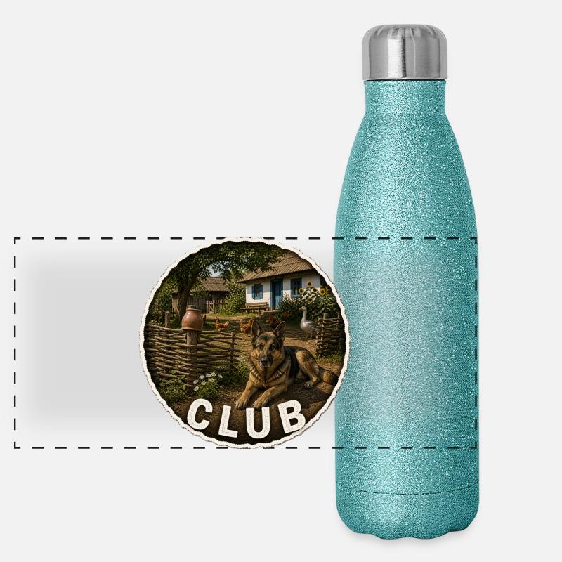 Usadba Gourde isotherme panoramique pailletée 500 ml