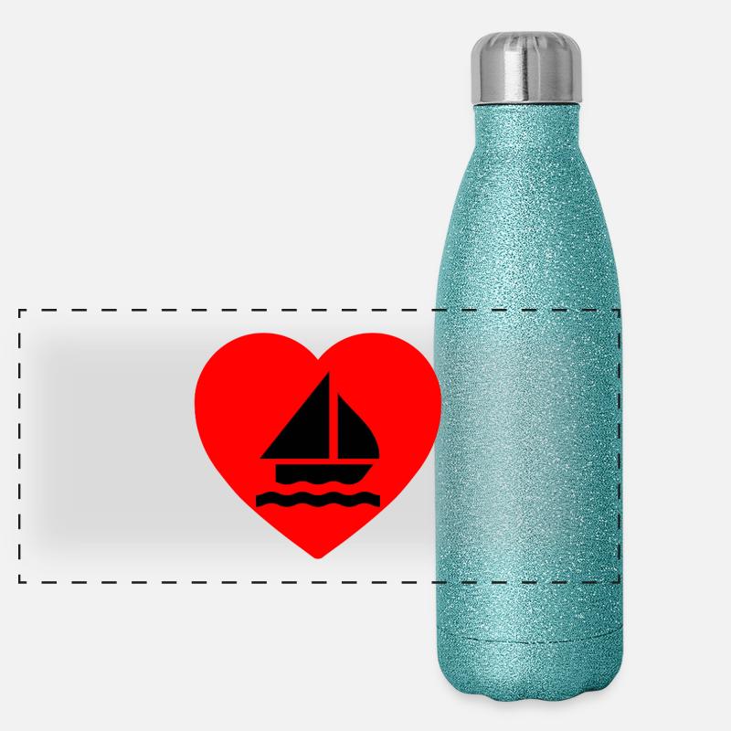 Sail Panoramic Glitter Thermal Bottle 500 ml