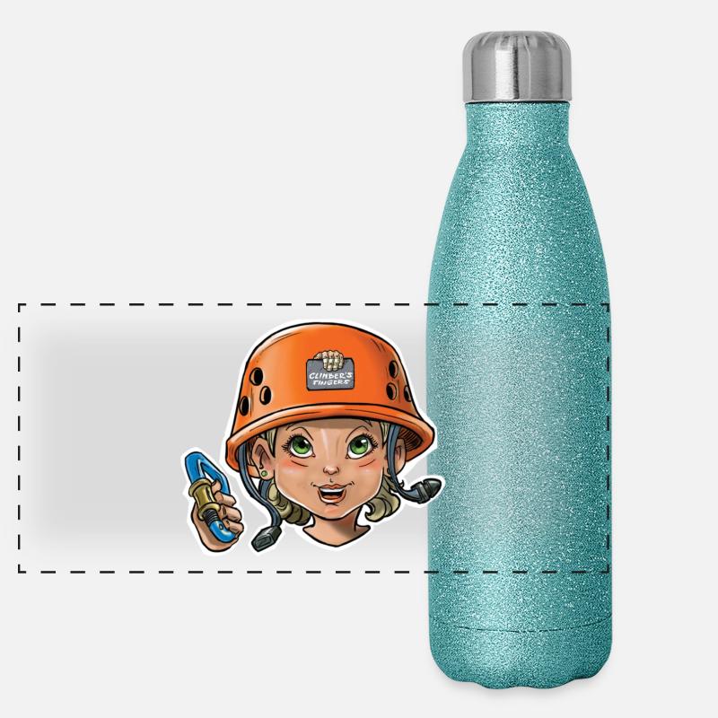 Petit grimpeur 1 Gourde isotherme panoramique pailletée 500 ml