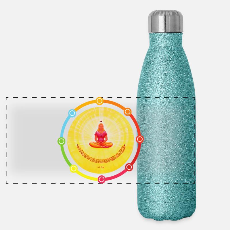 Baume Âme CreationLight - Sonja Ariel Gourde isotherme panoramique pailletée 500 ml