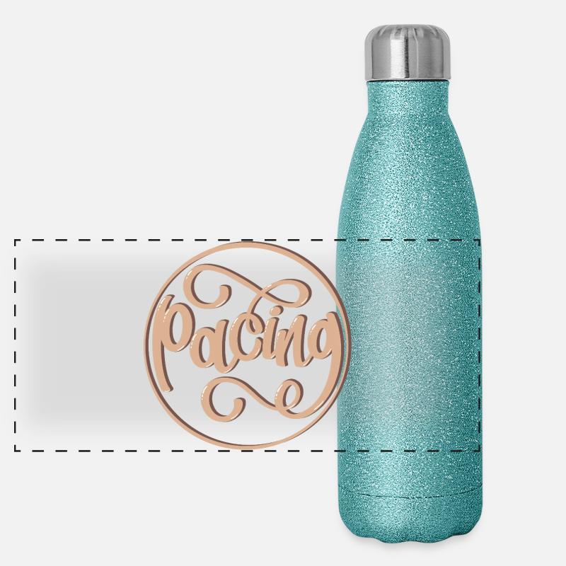 Rythme Gourde isotherme panoramique pailletée 500 ml