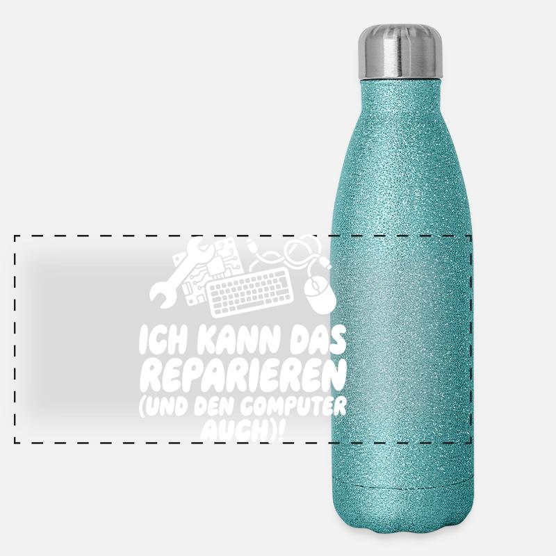 Ich reparier das (und den Computer) Panorama Glitzer Isolierflasche 500 ml
