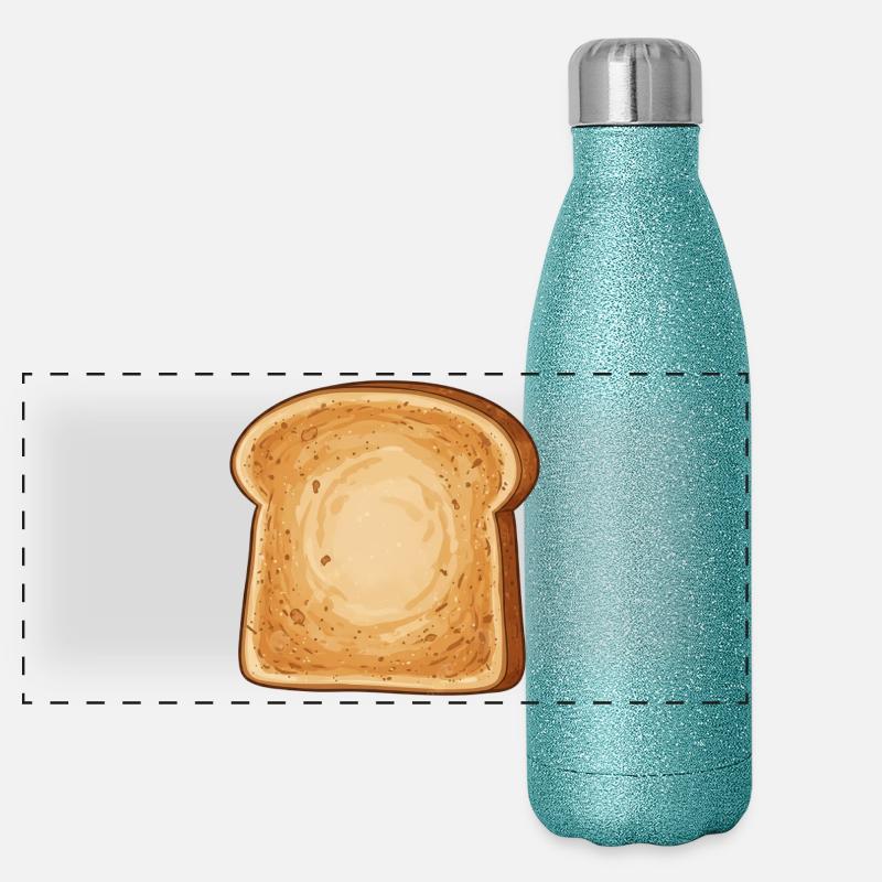 toast Gourde isotherme panoramique pailletée 500 ml