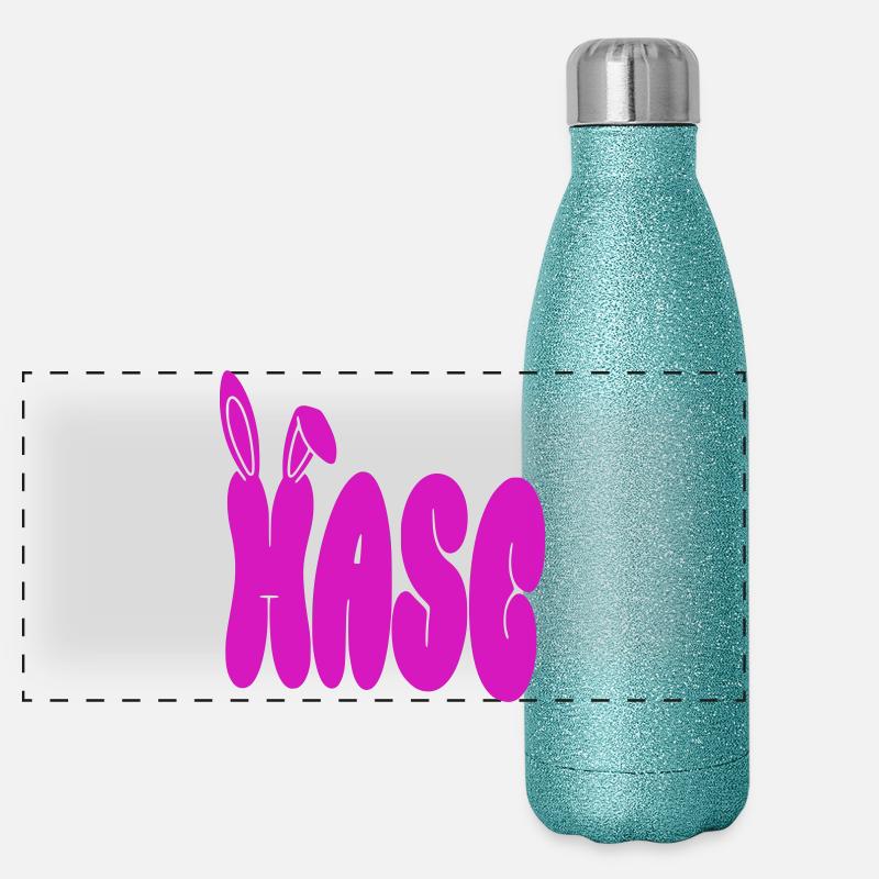 Hare Panoramic Glitter Thermal Bottle 500 ml