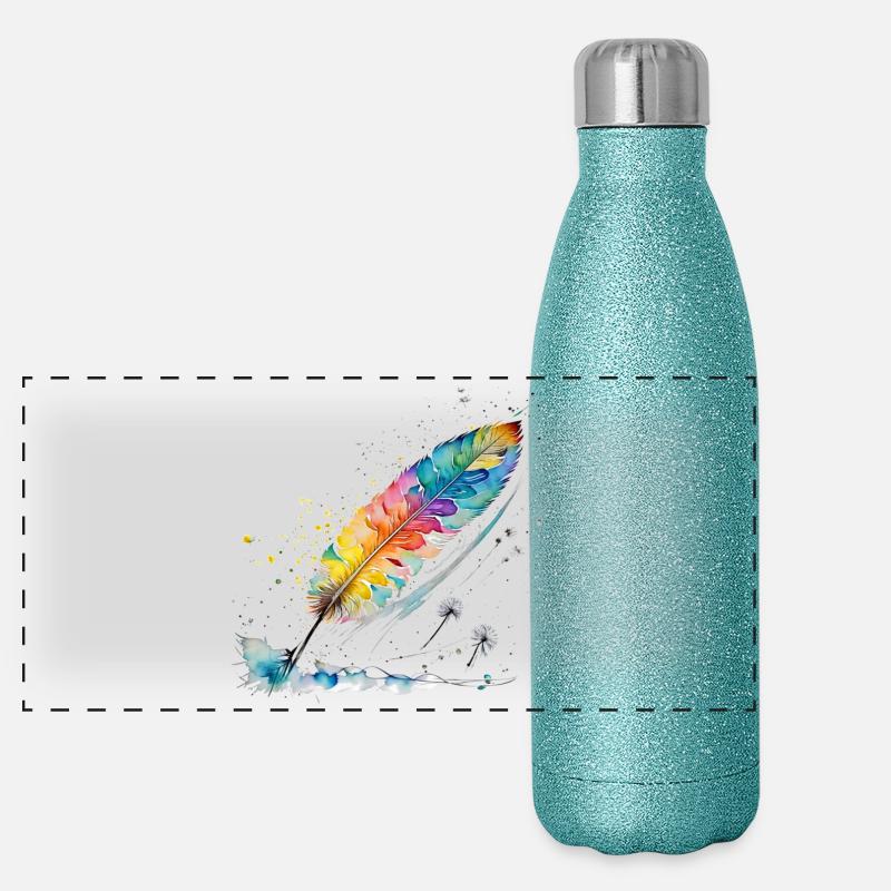 Spring Panoramic Glitter Thermal Bottle 500 ml