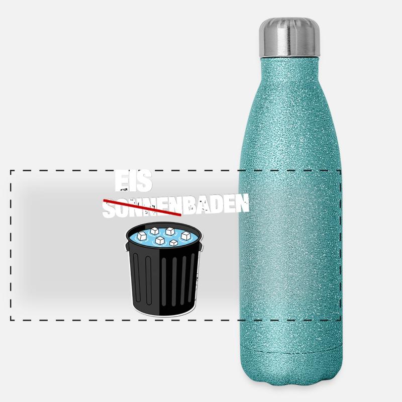 Eis statt Sonnenbaden Panoramic Glitter Thermal Bottle 500 ml