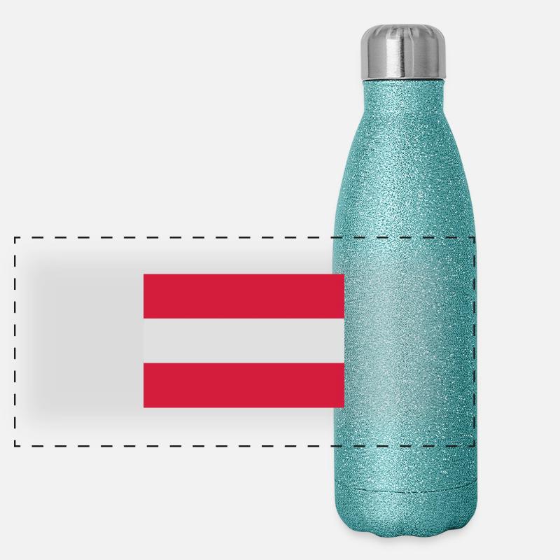 Autriche (V) Panoramic Glitter Thermal Bottle 500 ml