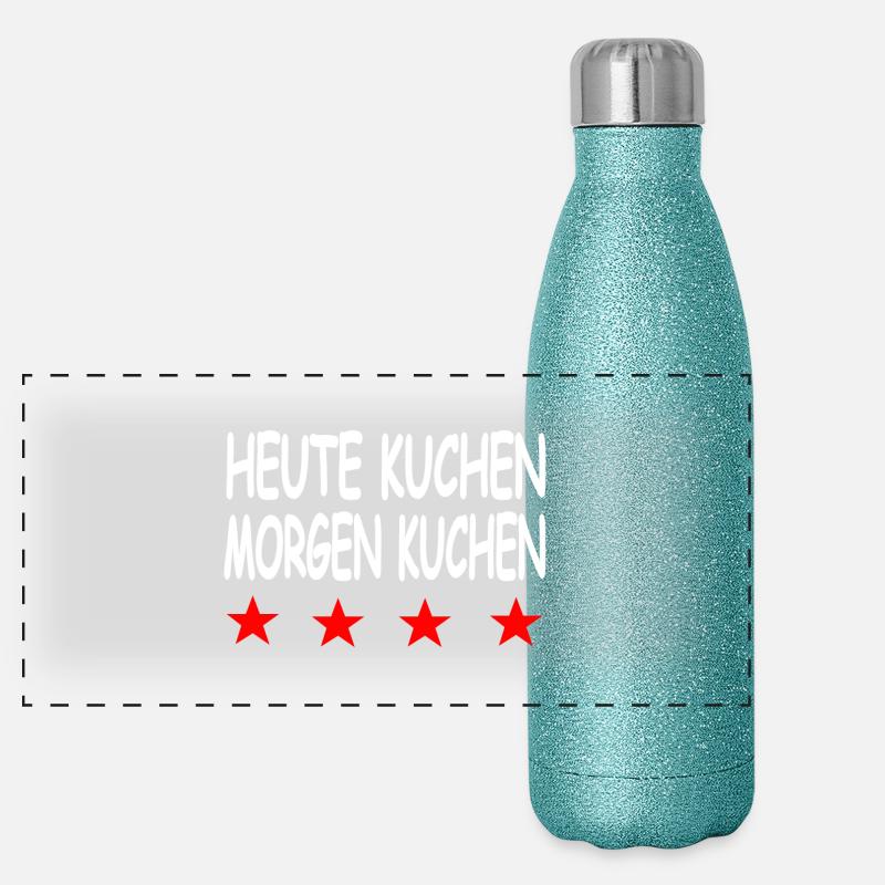 Kuchen Panorama Glitzer Isolierflasche 500 ml