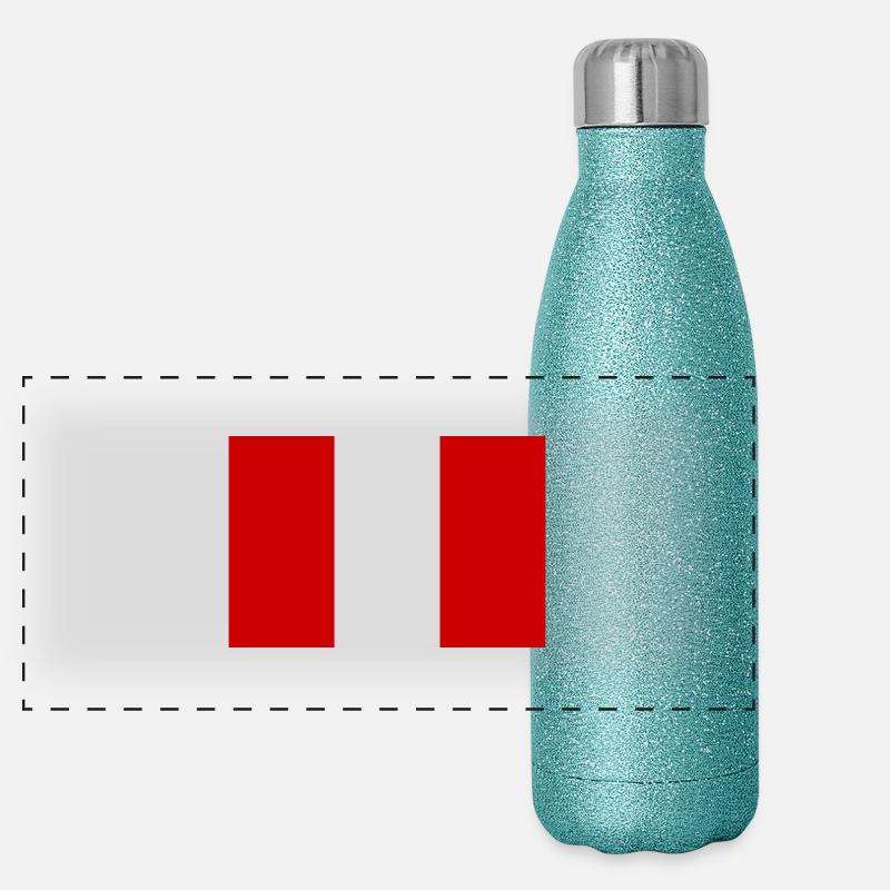Peru Panoramic Glitter Thermal Bottle 500 ml