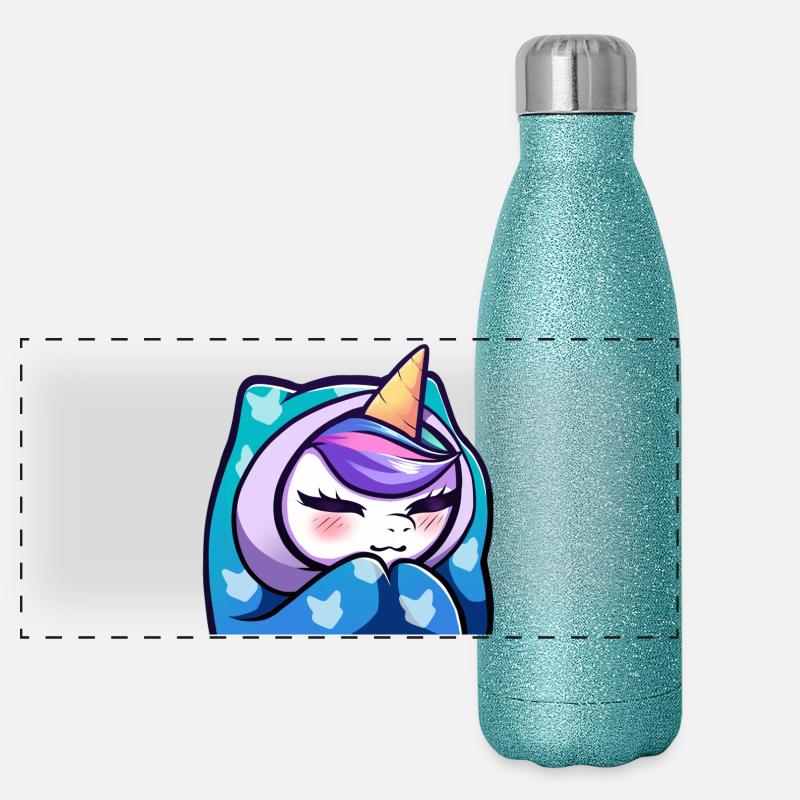 Lya Einhorn Cozy Panorama Glitzer Isolierflasche 500 ml