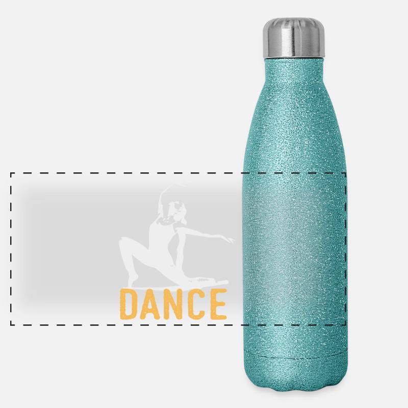 Modern Dance Dance Ballet Panoramic Glitter Thermal Bottle 500 ml