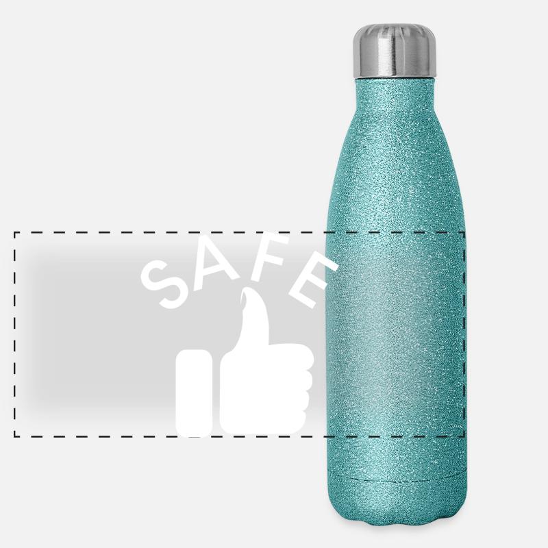 pouce levé super icône bon graphique d’icône sûr Gourde isotherme panoramique pailletée 500 ml