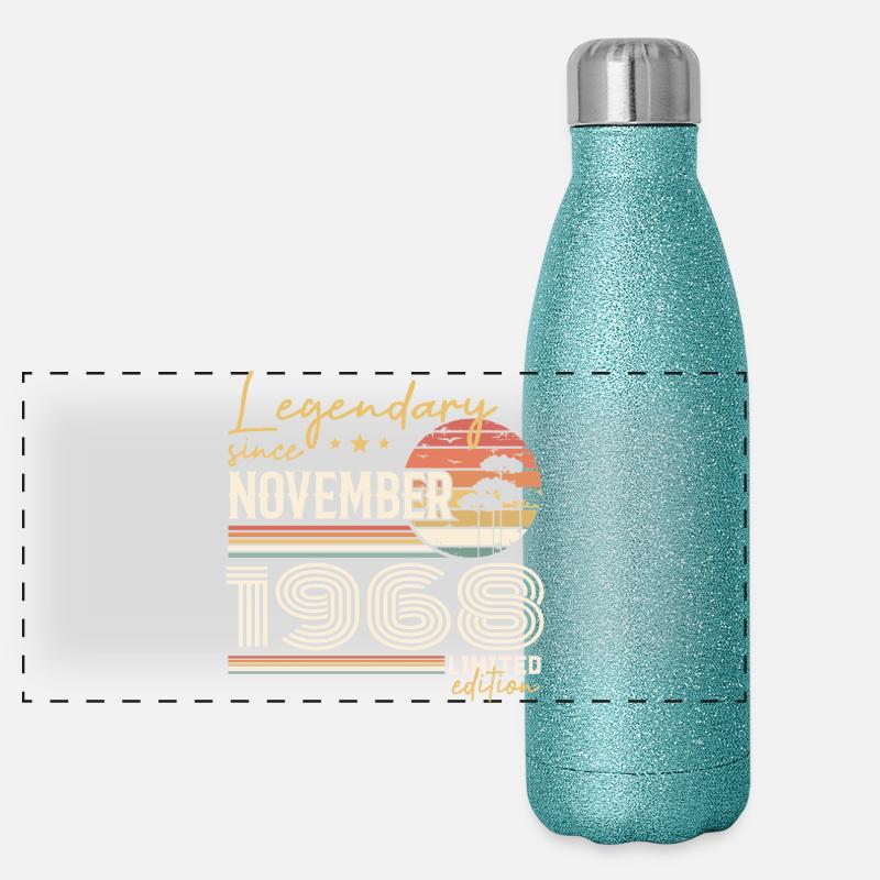 November 1968 Panoramic Glitter Thermal Bottle 500 ml