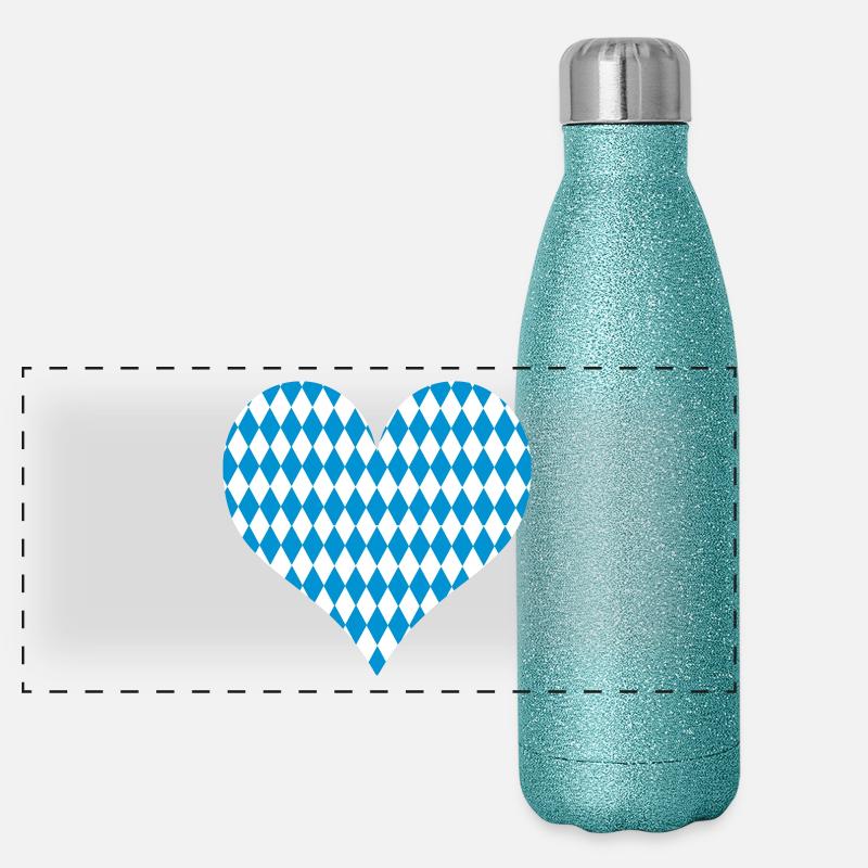 BAVARIA Panoramic Glitter Thermal Bottle 500 ml